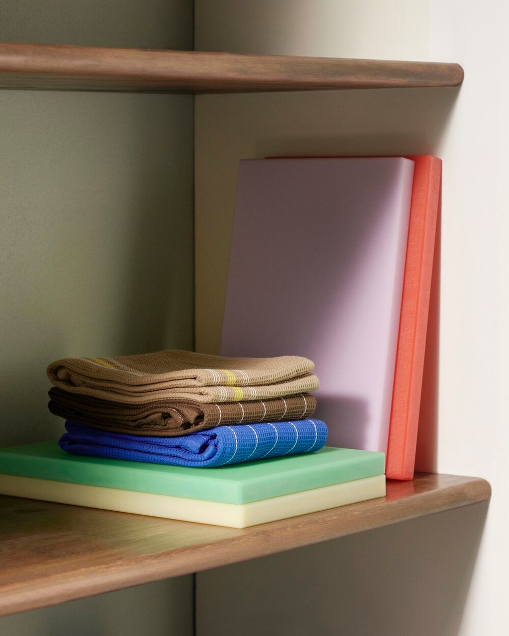 Slice skærebræt, grøn - Medium